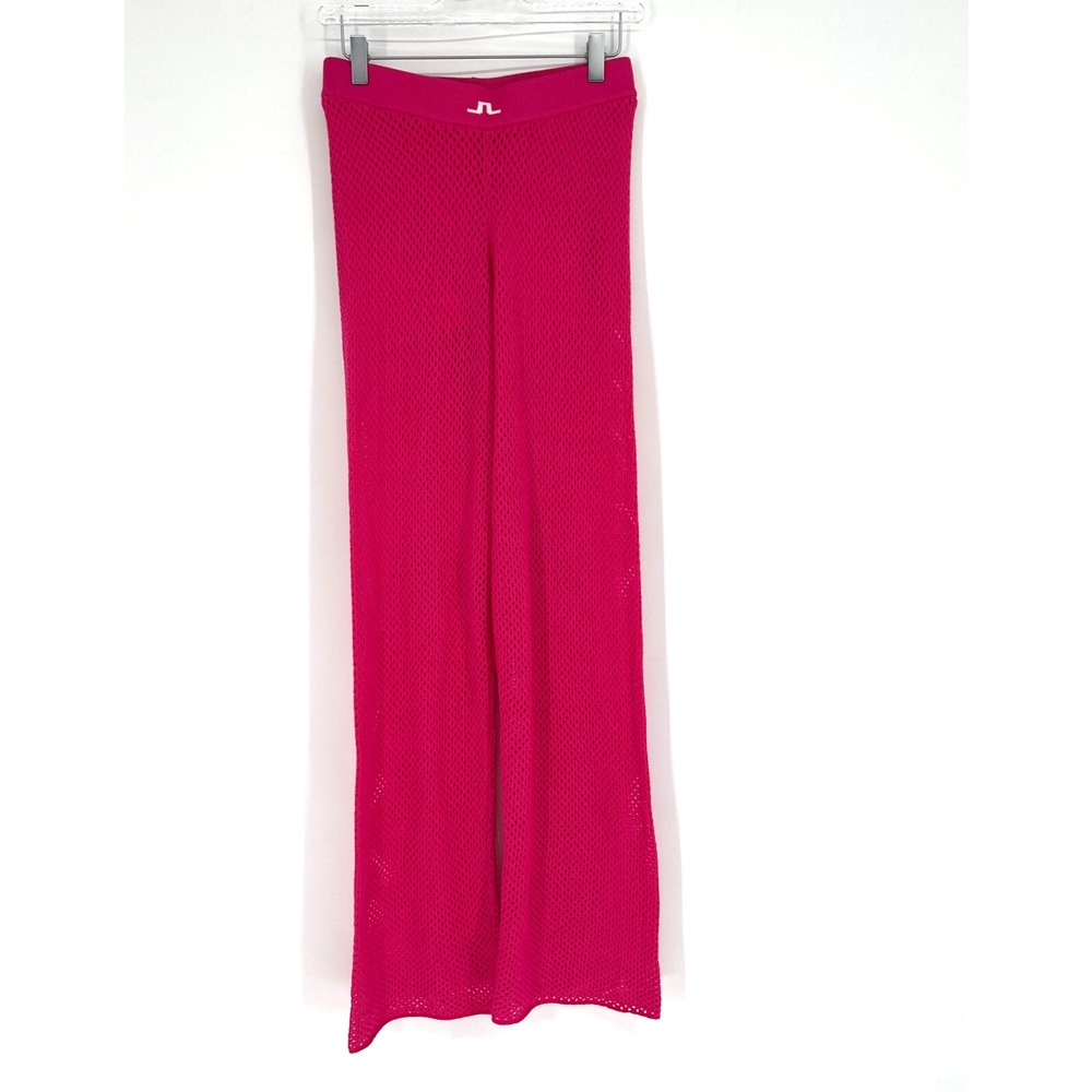 J Lindberg Pants Womens S Pink Korine Knitted‎ Preppy Athleisure Golf